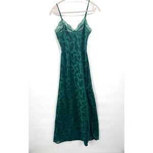 VTG Whimsigoth Babydoll Slip Dress Chemise Victorias Secret Gold Label Small Y2K
